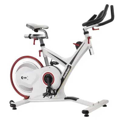 Indoor cycling bike magnetic resistance outlet